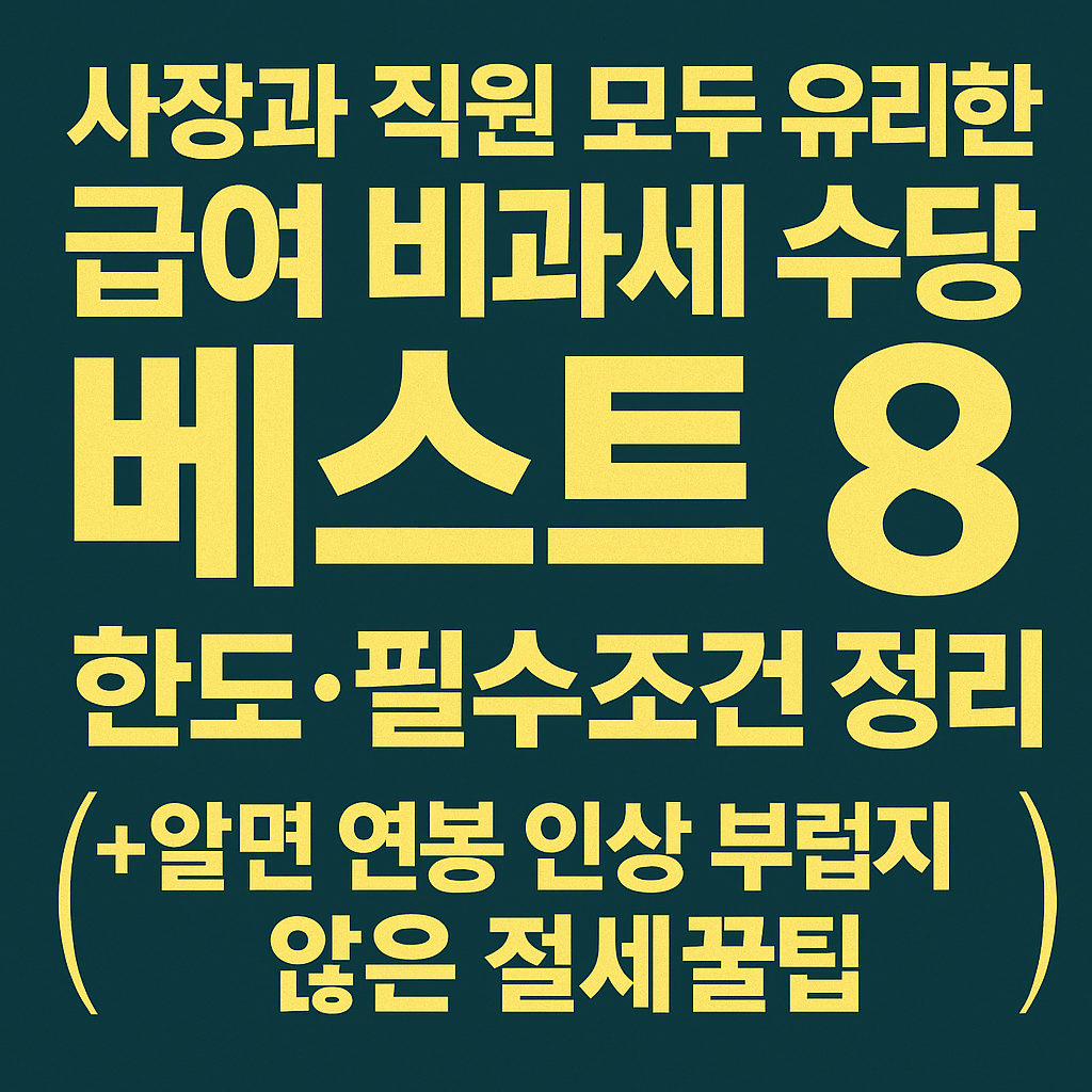 비과세 수당