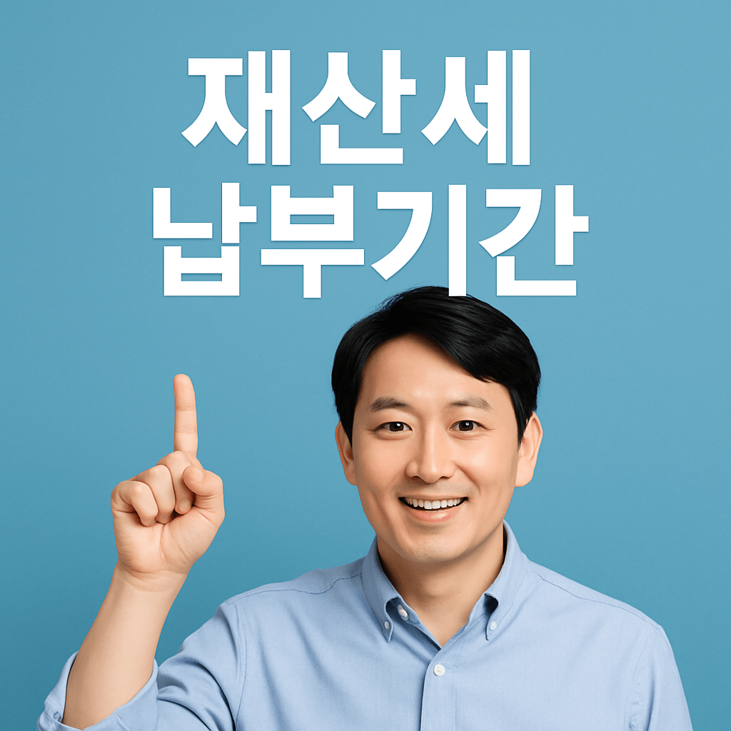재산세 납부기간 놓치면 가산세 3%