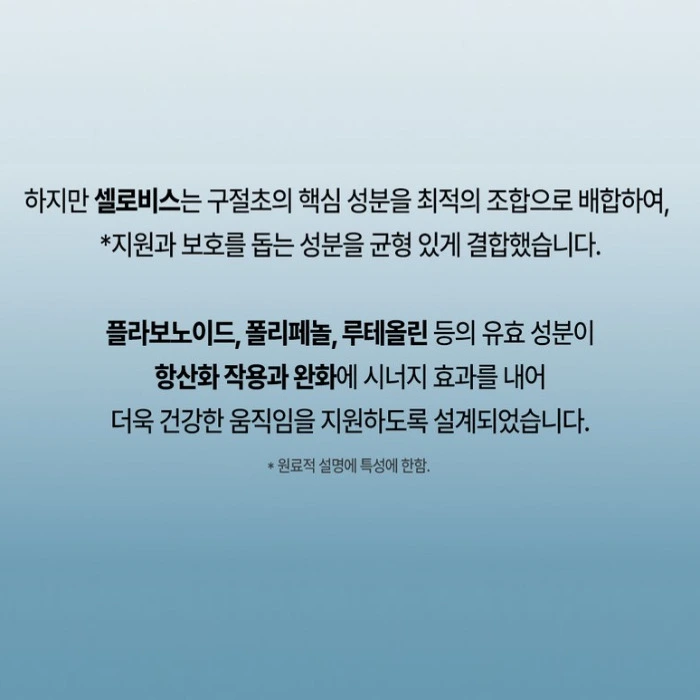 셀로비스 콘드로이친 내돈내산 후기 부작용 성분 효능 가격 복용법