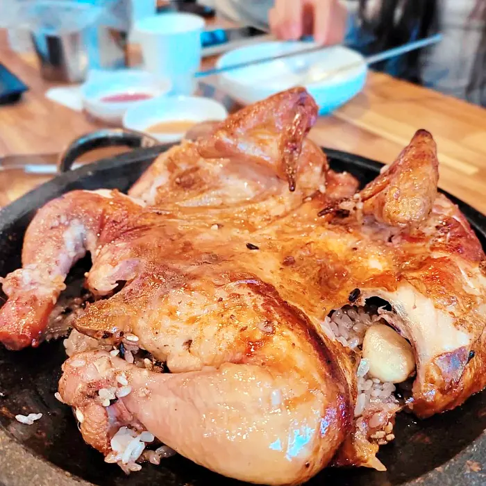 남양주 진접, 광릉수목원 맛집 아버지의 사랑, 치즈누룽지통닭