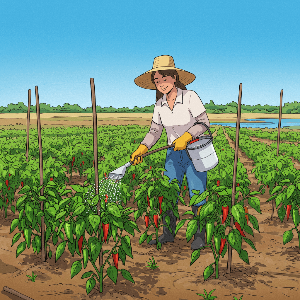 고추 비료 주는 방법