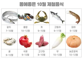 10월 제철 음식, 제철 요리_37