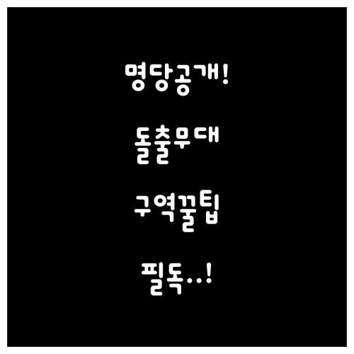 미스트롯4 콘서트 돌출 무대 위치와 ..