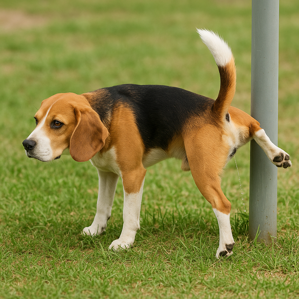 수컷 개의 본능 이미지