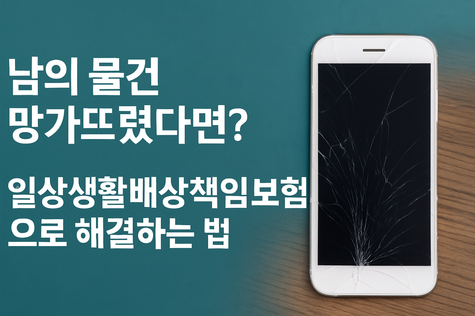 일상생활배상책임보험 관련 이미지