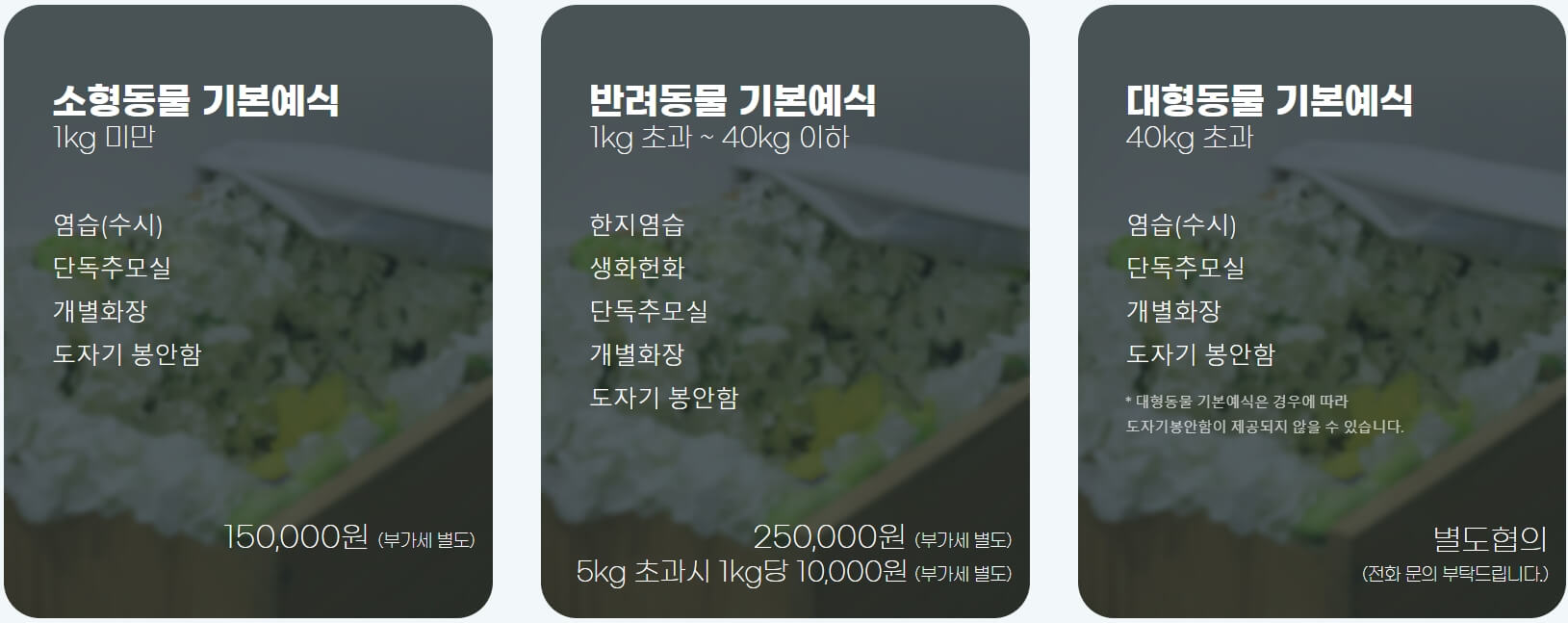 강아지 고양이 장례비용6