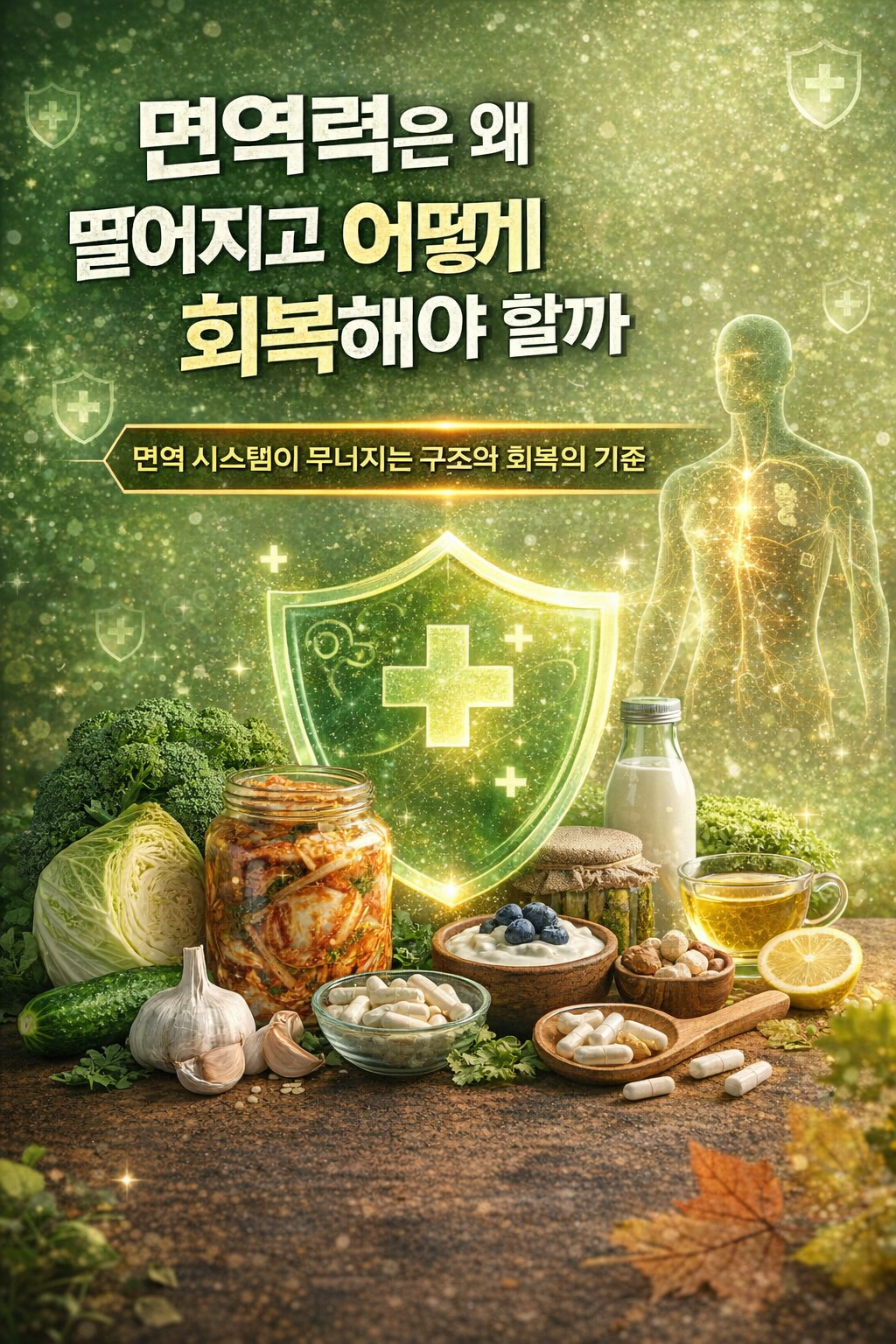 면역력은 왜 떨어지고 어떻게 회복해야 할까 / 면역 시스템이 무너지는 구조와 회복의 기준