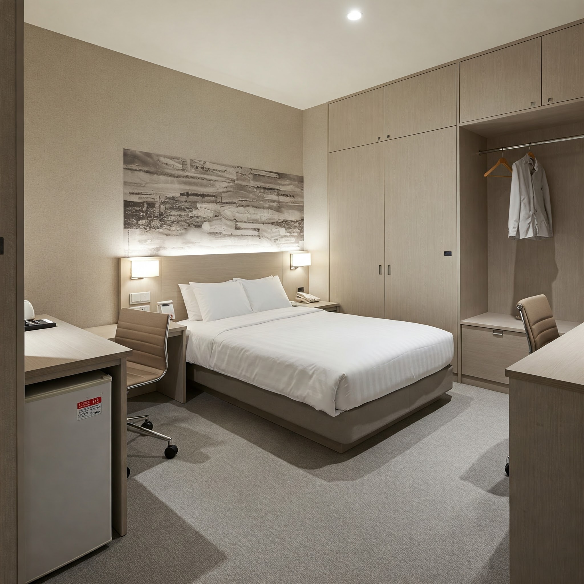 일본 비즈니스 호텔 내부