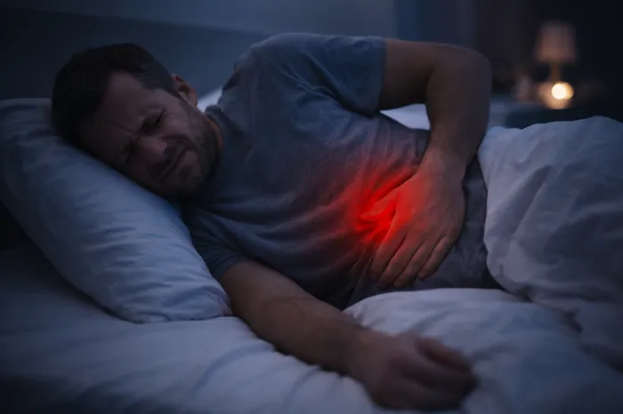 오른쪽 옆구리 통증 원인