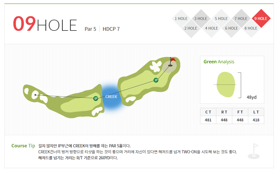 중원 골프클럽 백제코스 09