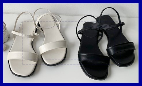 샌들과 매치되는 린넨 와이드 팬츠