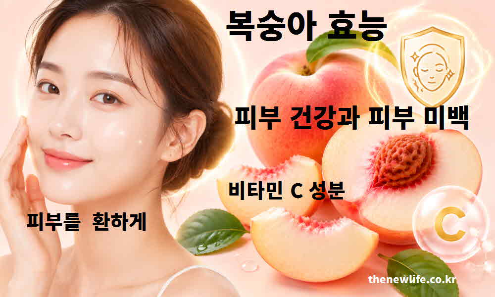 복숭아-효능-피부-건강-피부-미백