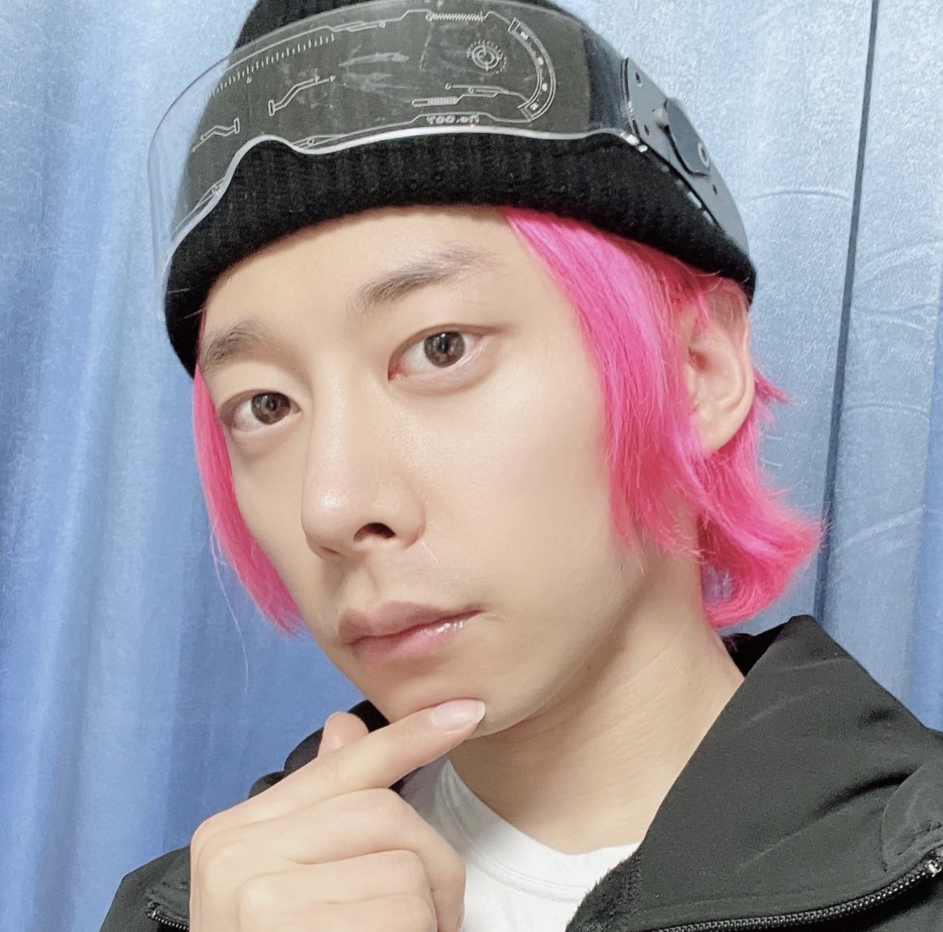 곽윤기 핑크머리