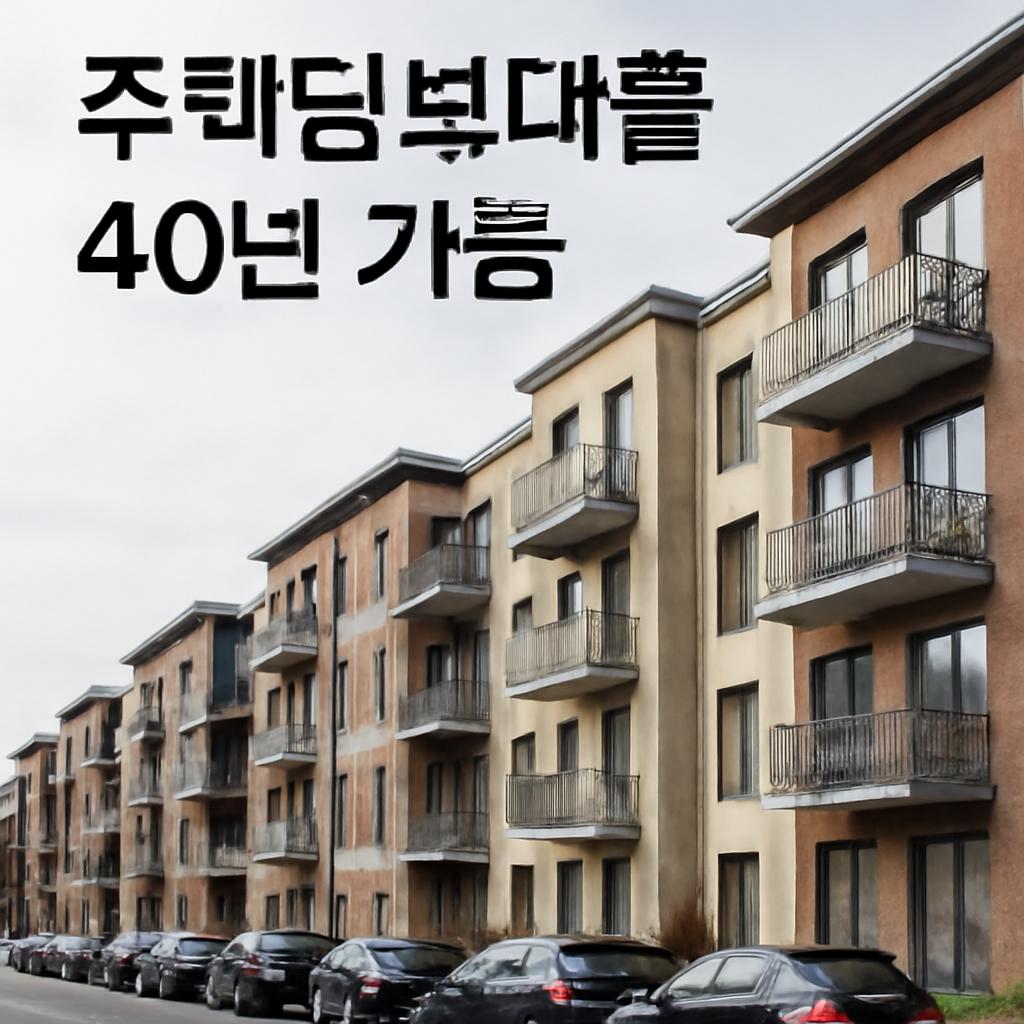 주택담보대출 40년 가능