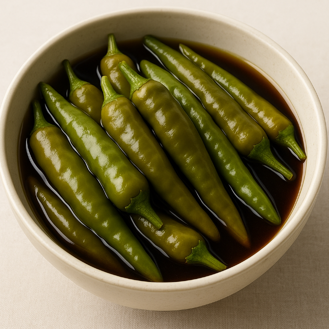 맛있는 밥반찬 고추장아찌