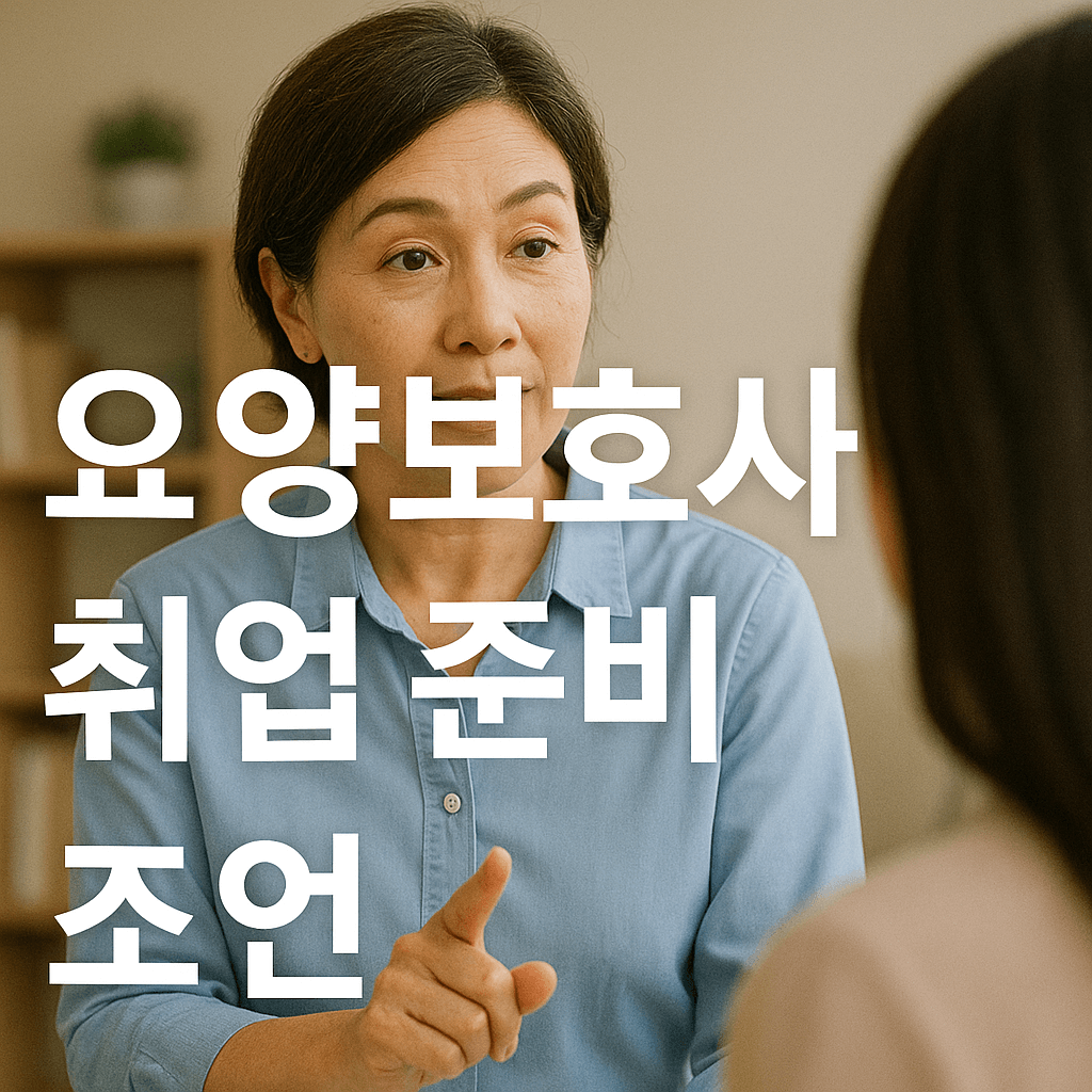 취업준비 조언
