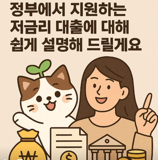 정부지원대출금 이미지