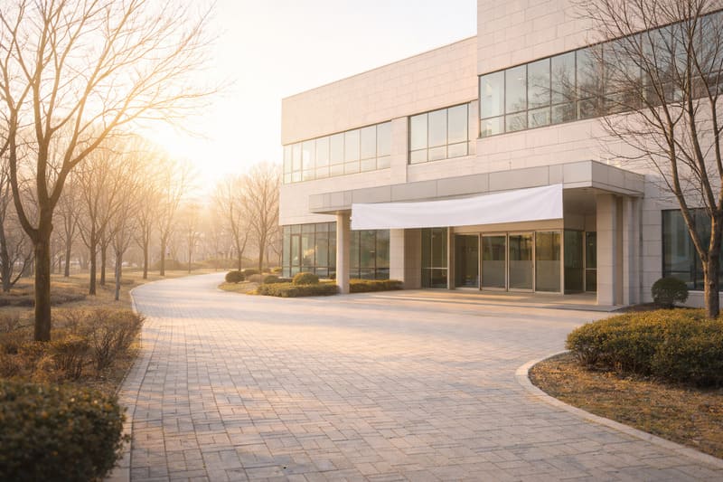 2026년 동네 보건소 건물 외관 사진, 중년 건강 지원 서비스 관련 이미지