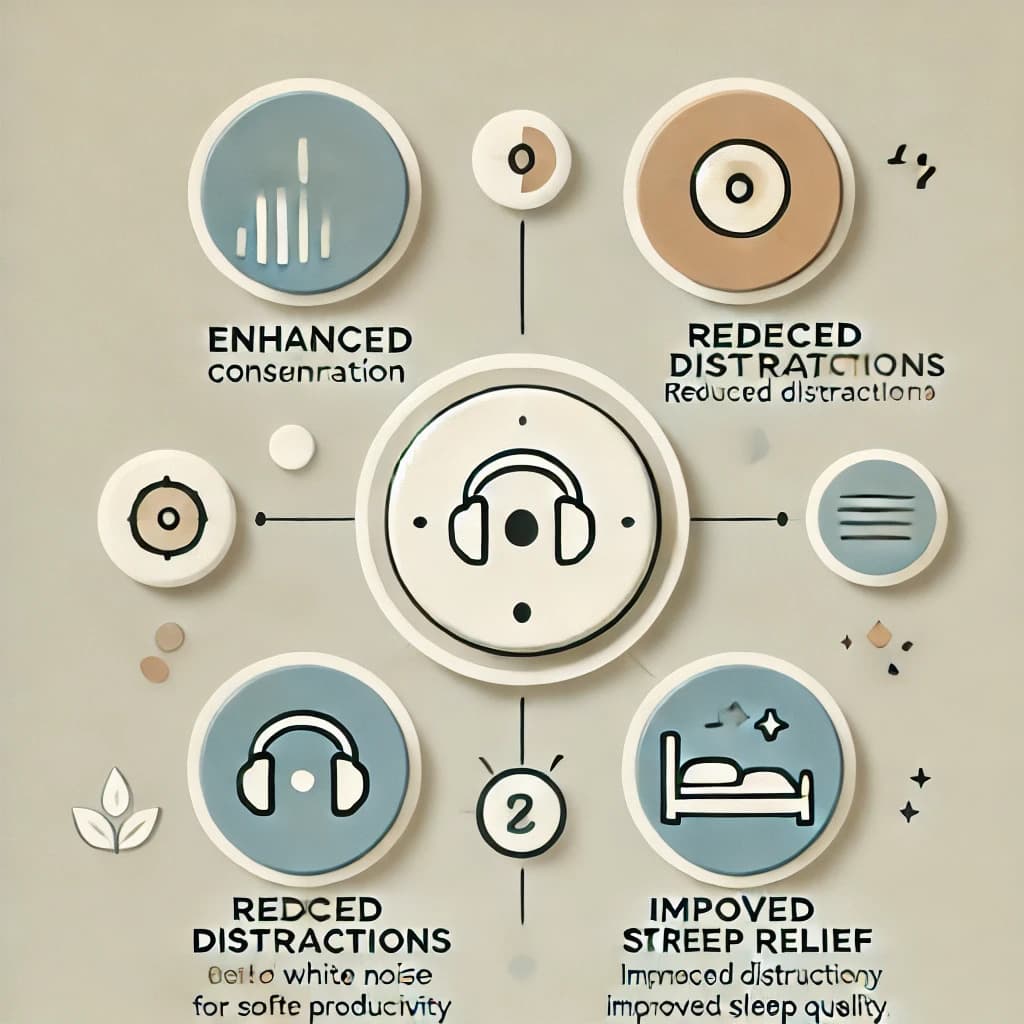 공간의 소음과 집중력: 백색 소음(White Noise)과 업무 효율성 연구