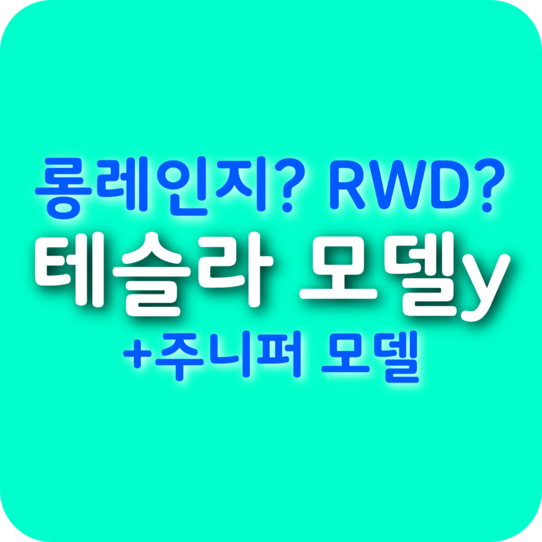 테슬라 모델Y 가격, 보조금, 롱레인지까지! 차박·배터리·타이어 & 주니퍼 모델 비교 총정리