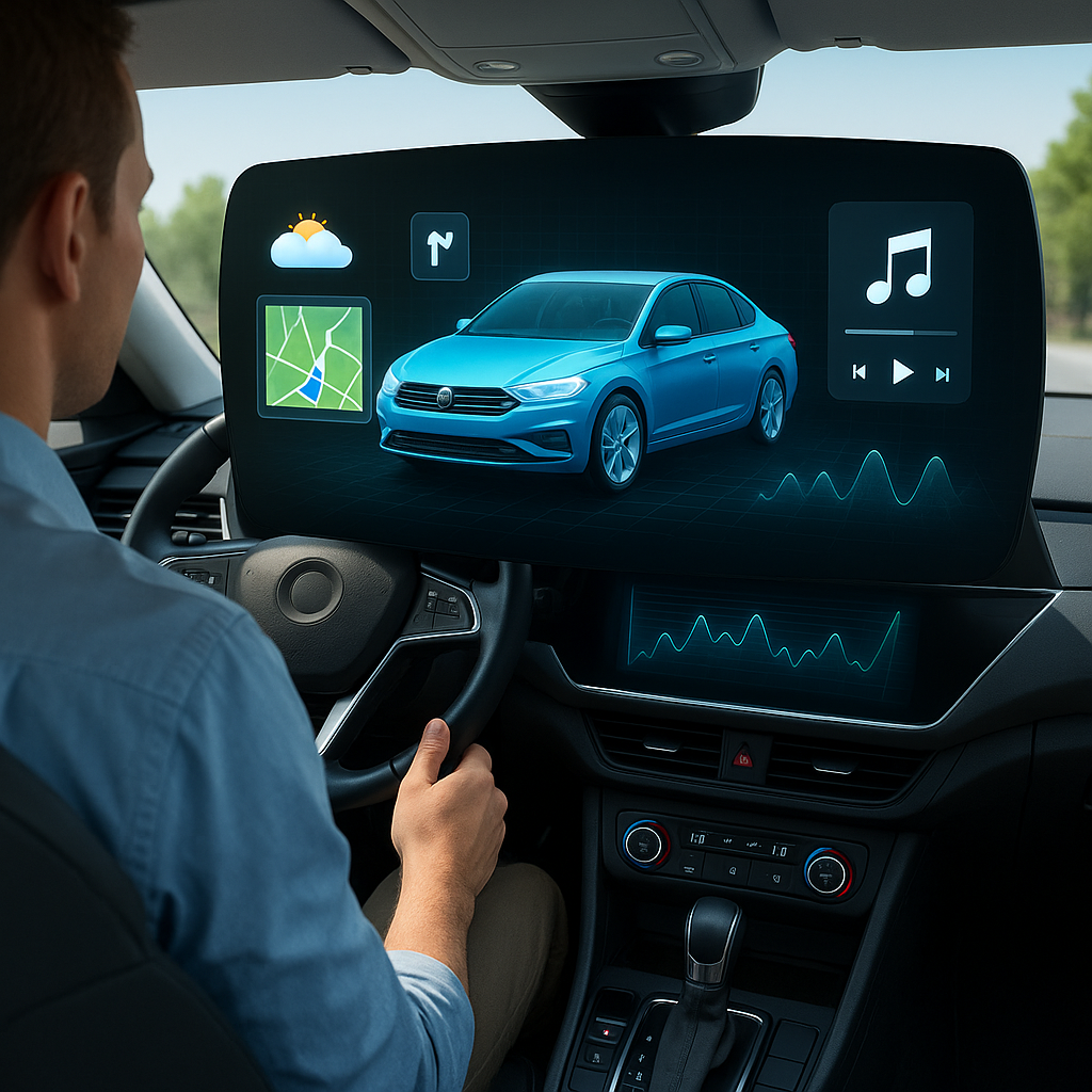 차량 내 몰입형 3D 인포테인먼트 시스템