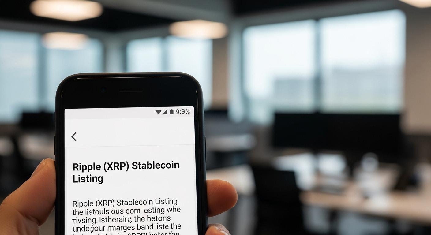 스테이블코인 리플 상장