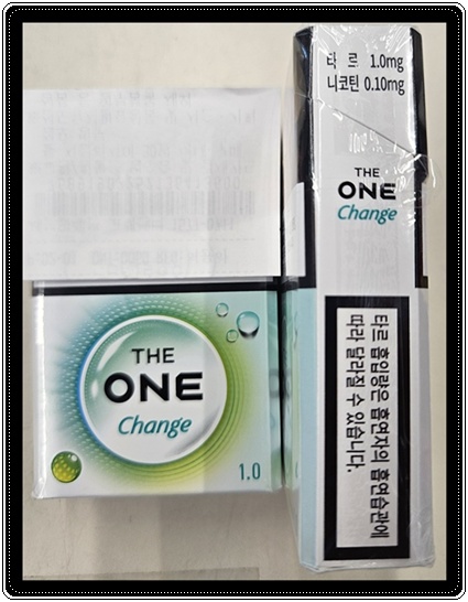 KT&amp;G 더원 화이트(0.1mg)와 체인지(1mg) 맛 향 스펙 특징 분석: 초저타르 기술력과 캡슐의 진화