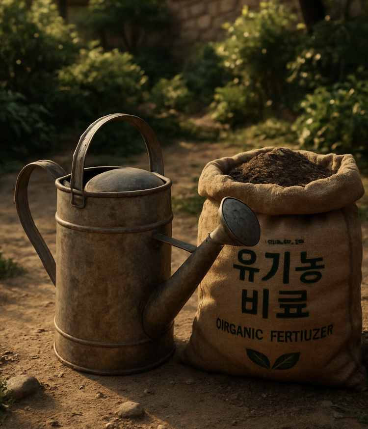 5. 물과 비료, 과하지 않게 자연스럽게