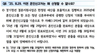 경기도 결혼장려금