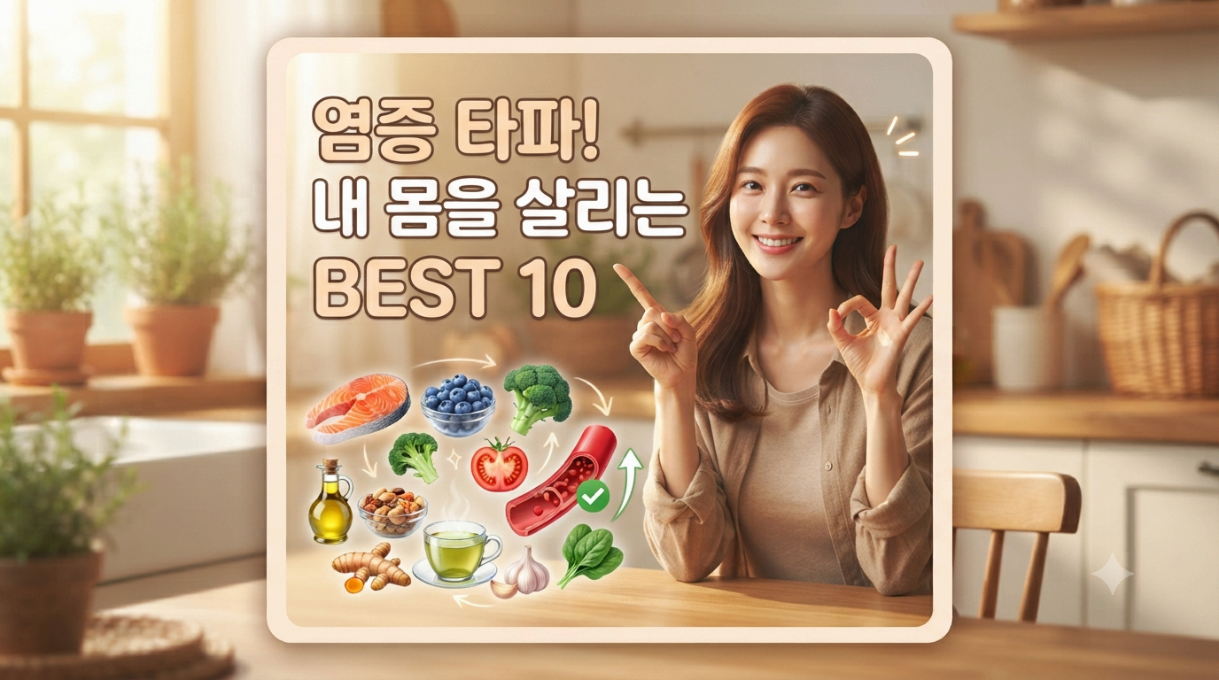 염증에 좋은 음식