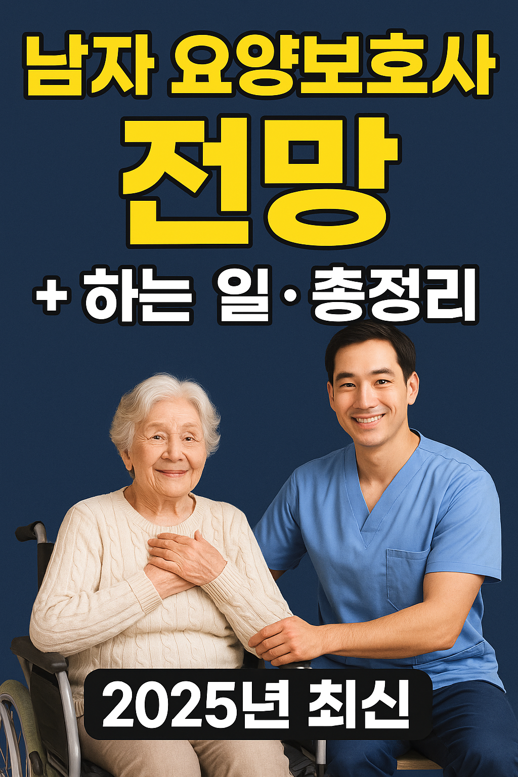 남자요양보호사전망하는일