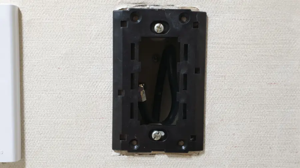 브래킷 고정 모습