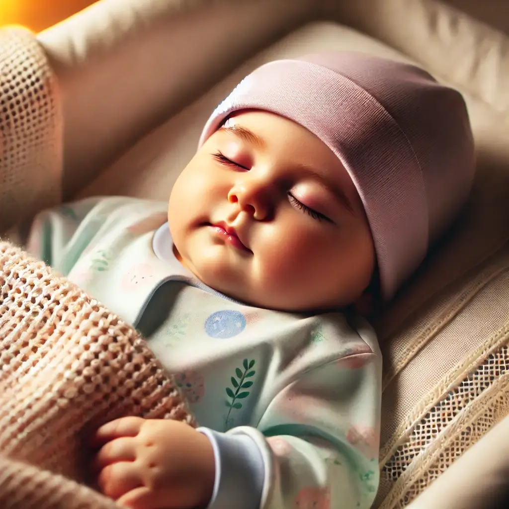 좋은 징조의 길몽 아기를 침대에재우는꿈