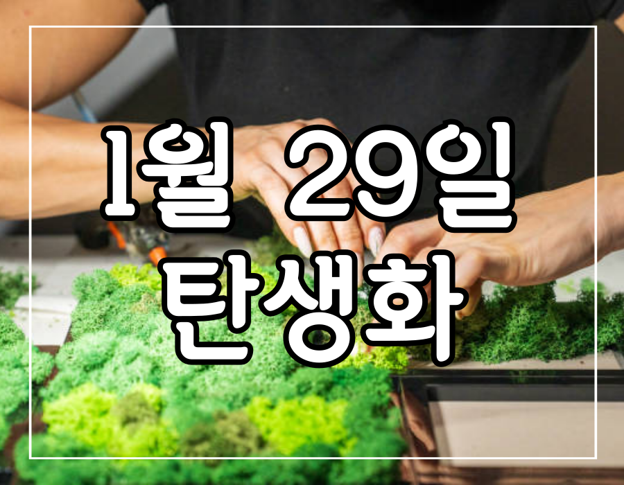 이 이미지는 1월 29일 탄생화 이끼에 관한 포스팅의 대표 이미지입니다.