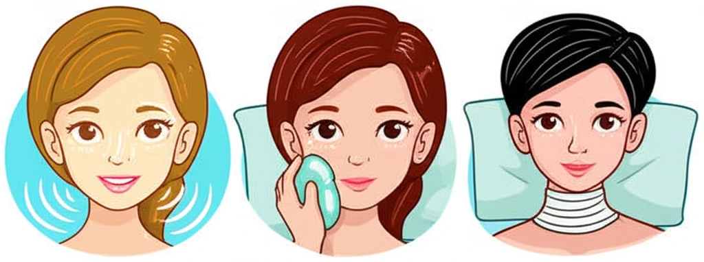 리프팅 시술 후, 붓기, 멍, 통증 ..