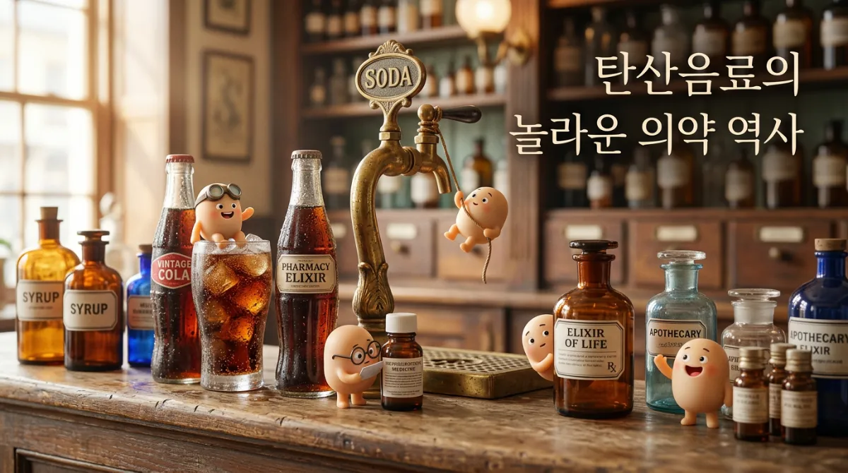 탄산음료의 놀라운 의약 역사