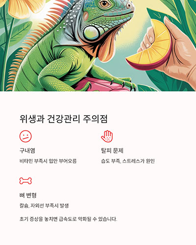 위생과 건강관리, 반드시 주의해야 할 점