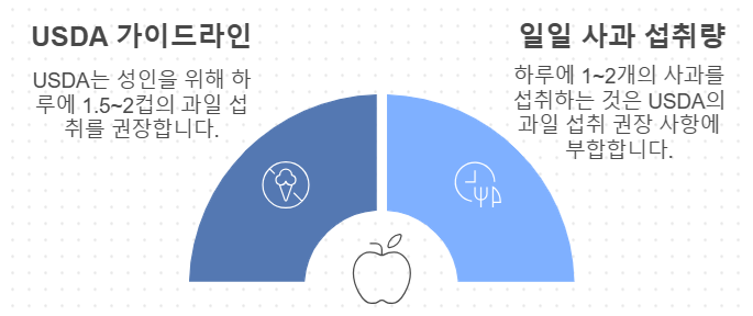 사과 권장 섭취량