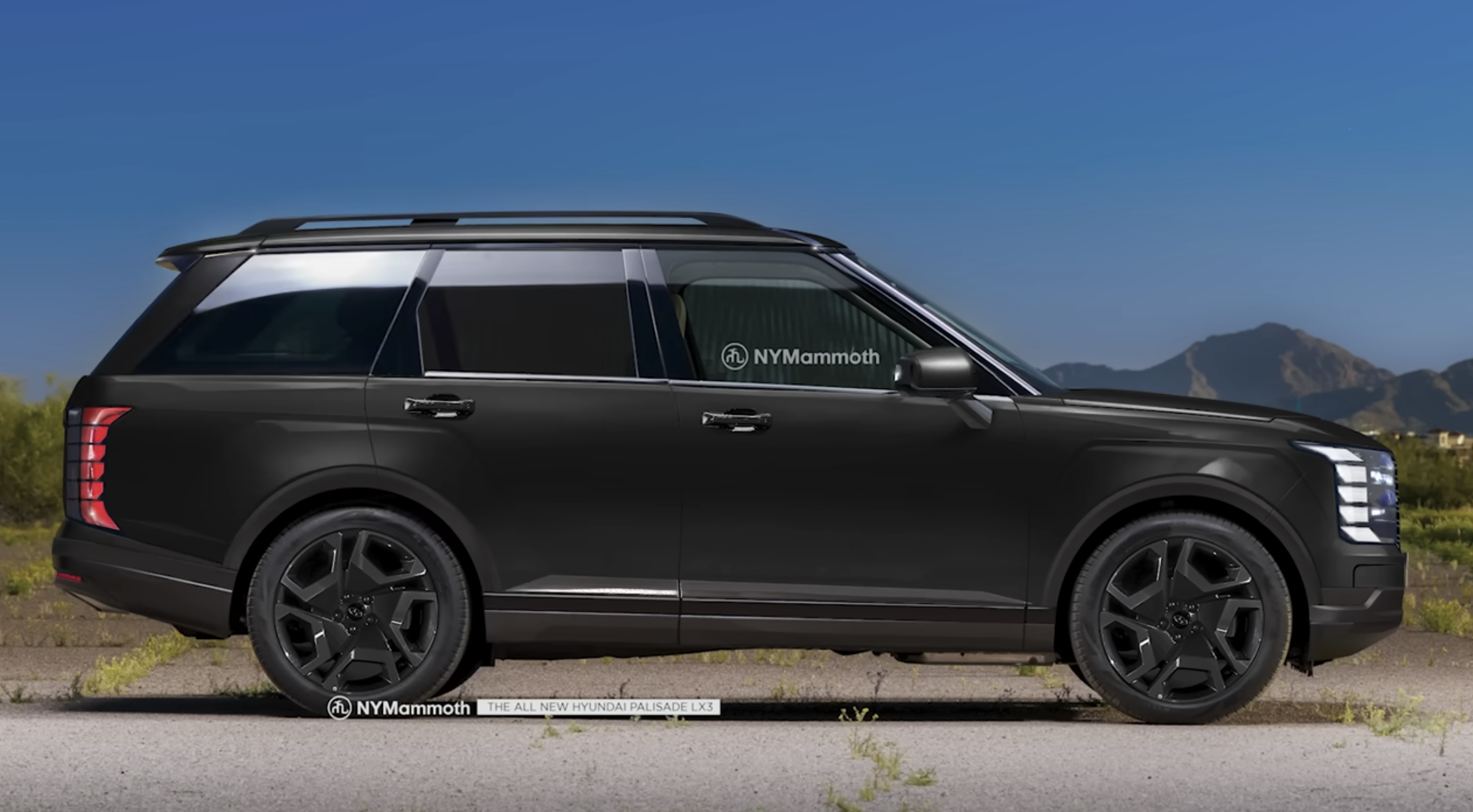 현대자동차 팰리세이드 풀체인지(LX3) 예상도