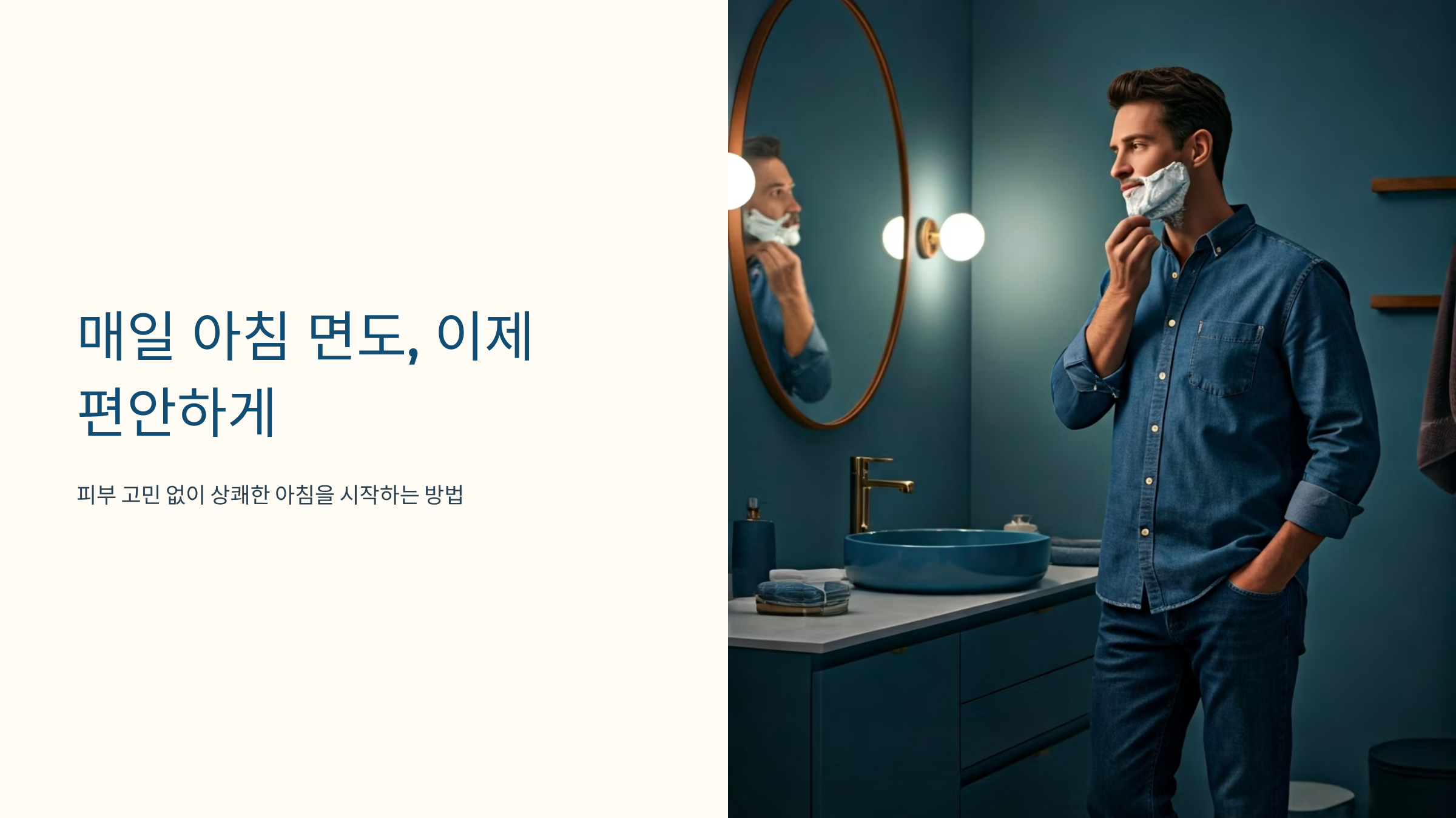 전기면도기 피부 트러블 해결법, 선택부터 관리까지