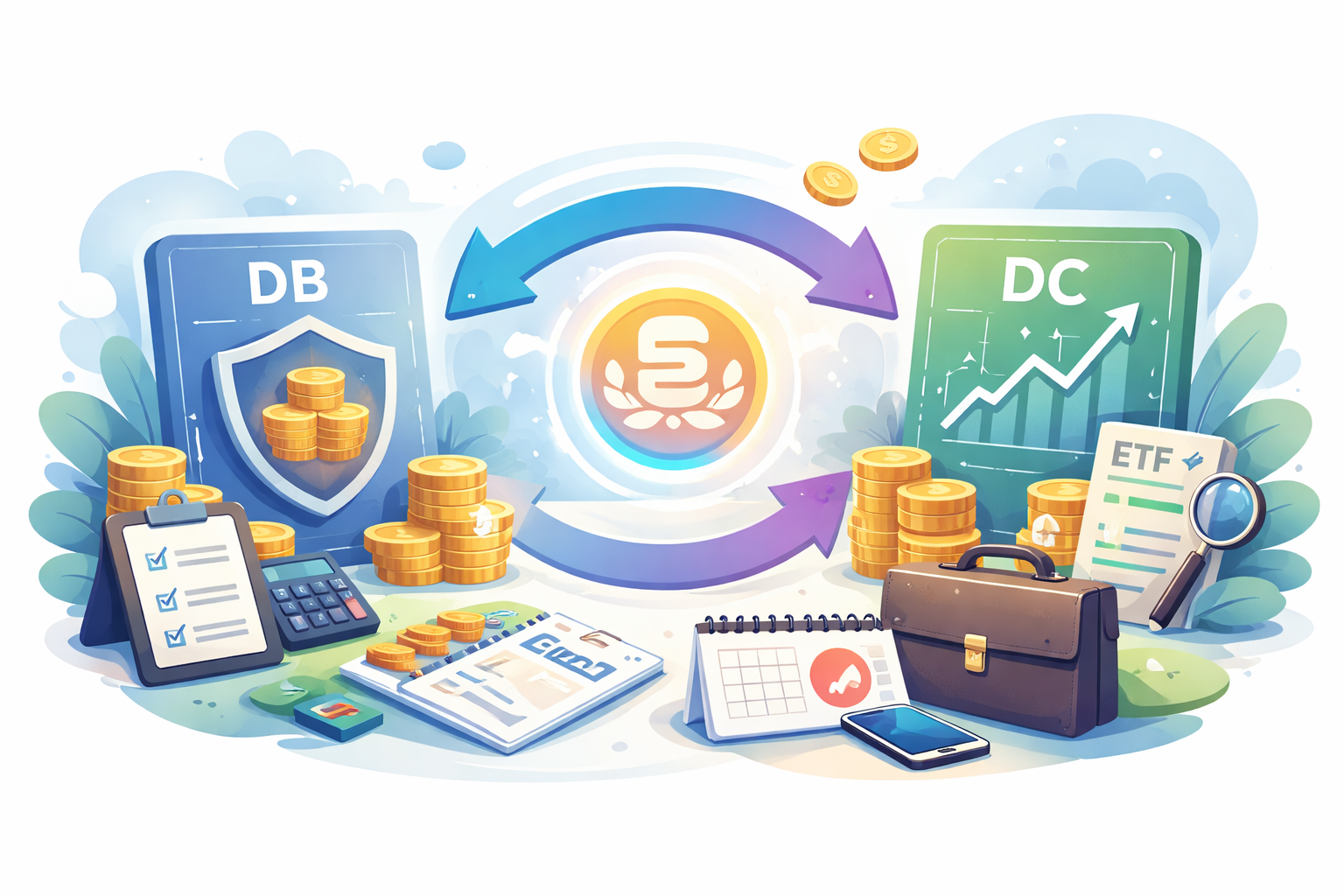 DB형 vs DC형 차이, 회사 선택부터 이직 때까지 &lsquo;손해 안 보는&rsquo; 퇴직연금 기준