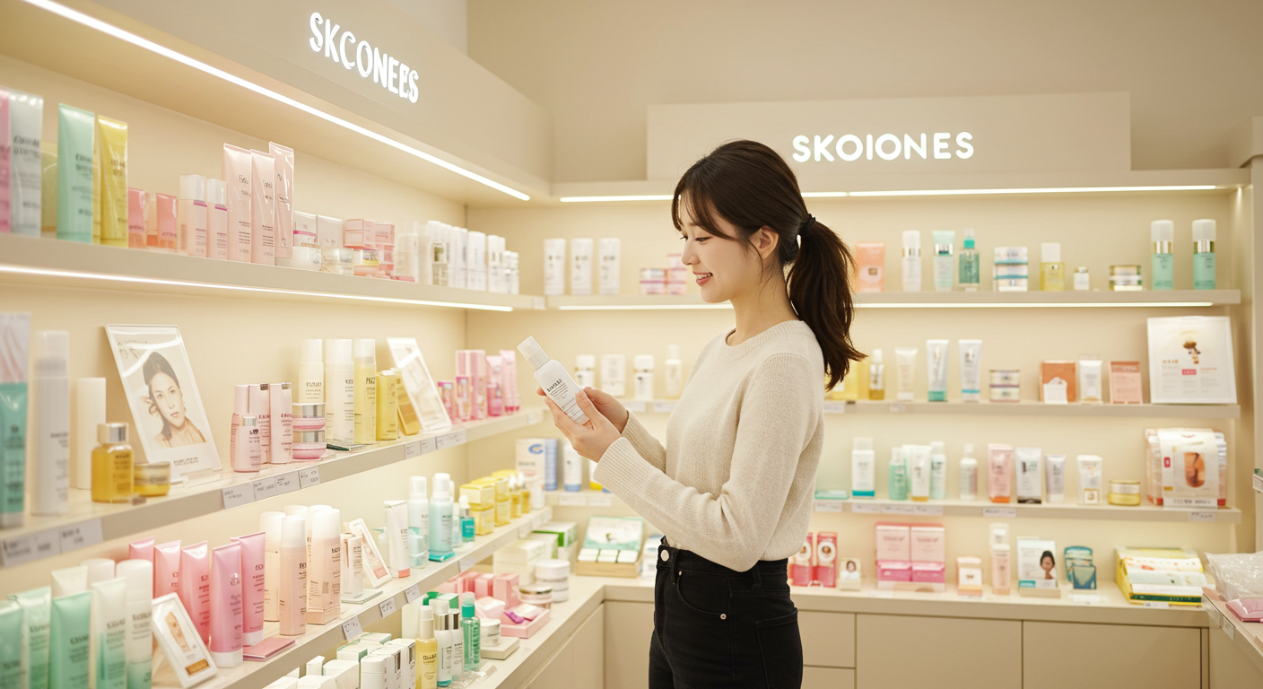 여드름 피부 화장품