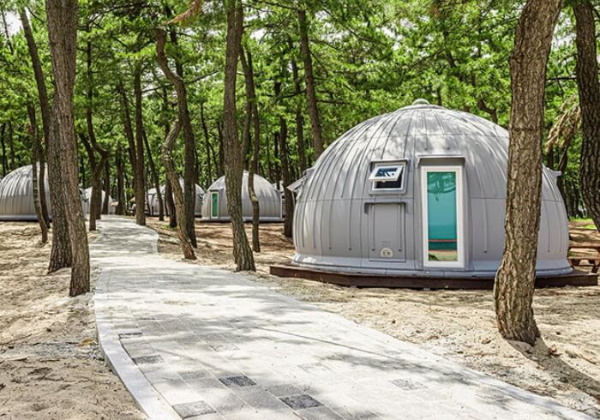 연곡 솔향기캠핑장 글램핑