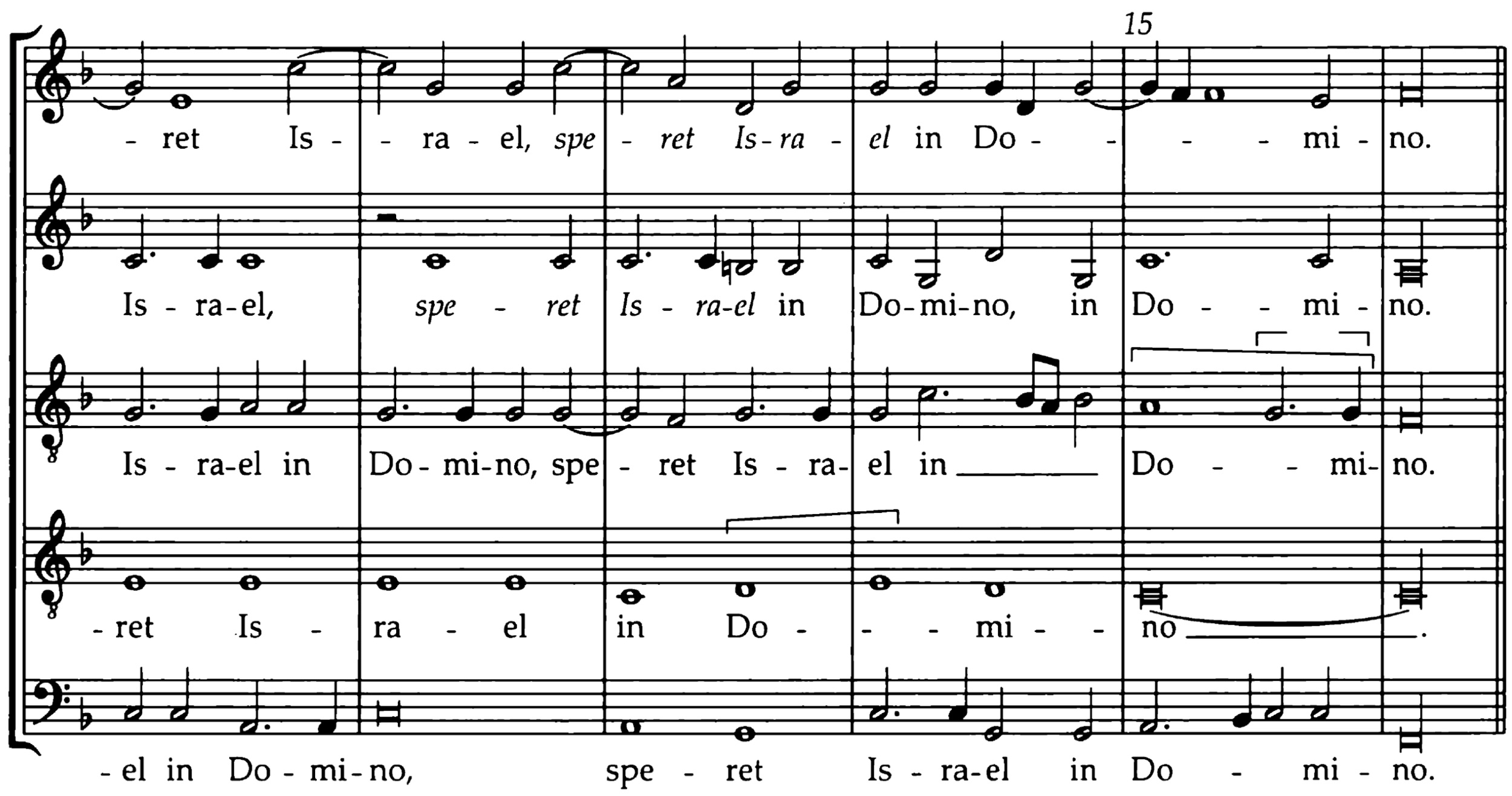 르네상스 모테트(Motet)의 변화와 특징