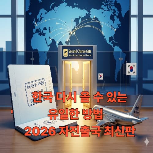 2026 불법체류 자진출국 가이드: 범칙금 0원과 재입국 비결