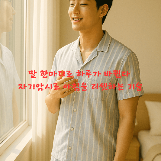 자기암시, 아침루틴, 뇌과학, 자기계발, 긍정심리, 습관형성, 심리테크닉, 마인드셋, 생산성, 스트레스관리