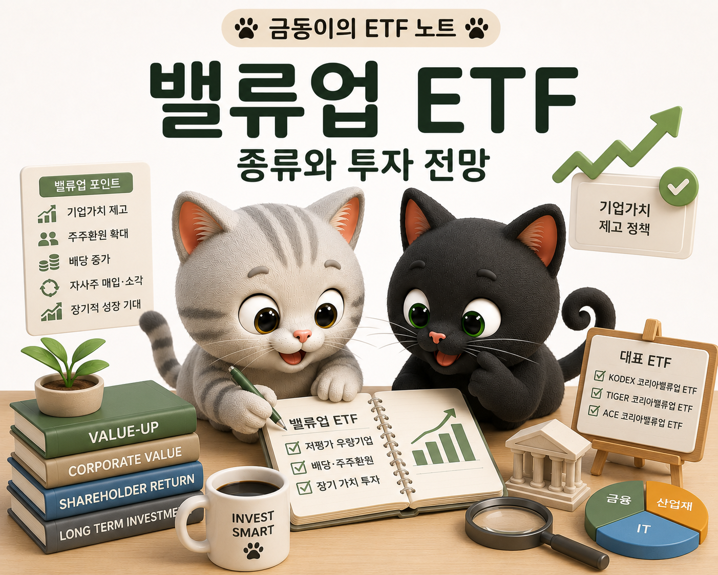 국내 주식 ETF 밸류업 관련 내용