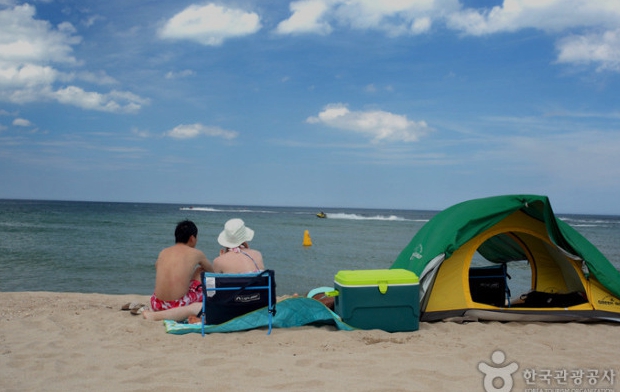 대진해수욕장-백사장