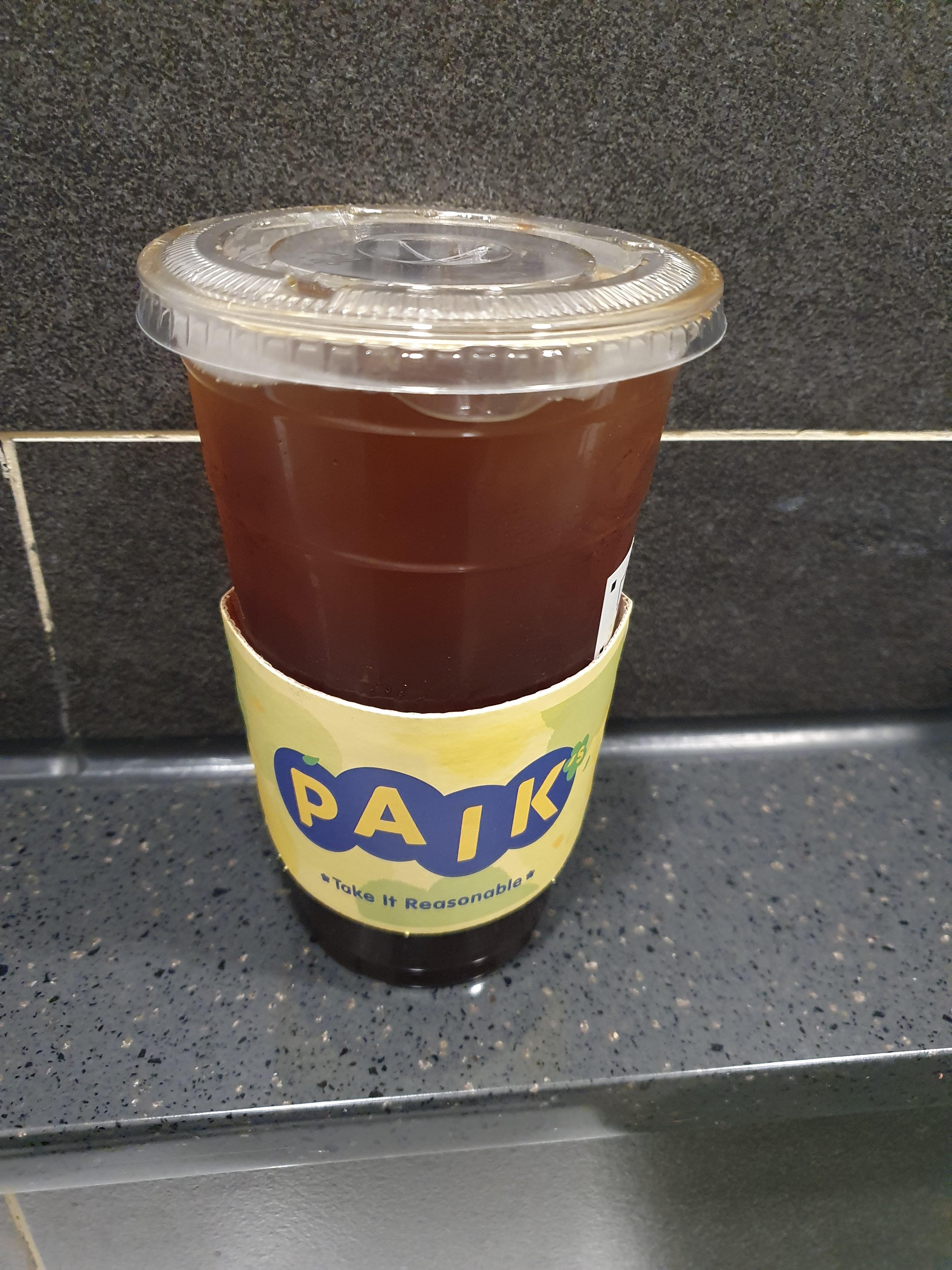 호텔더본 월컴쿠폰 으로 받은 무료 아이스아메리카노