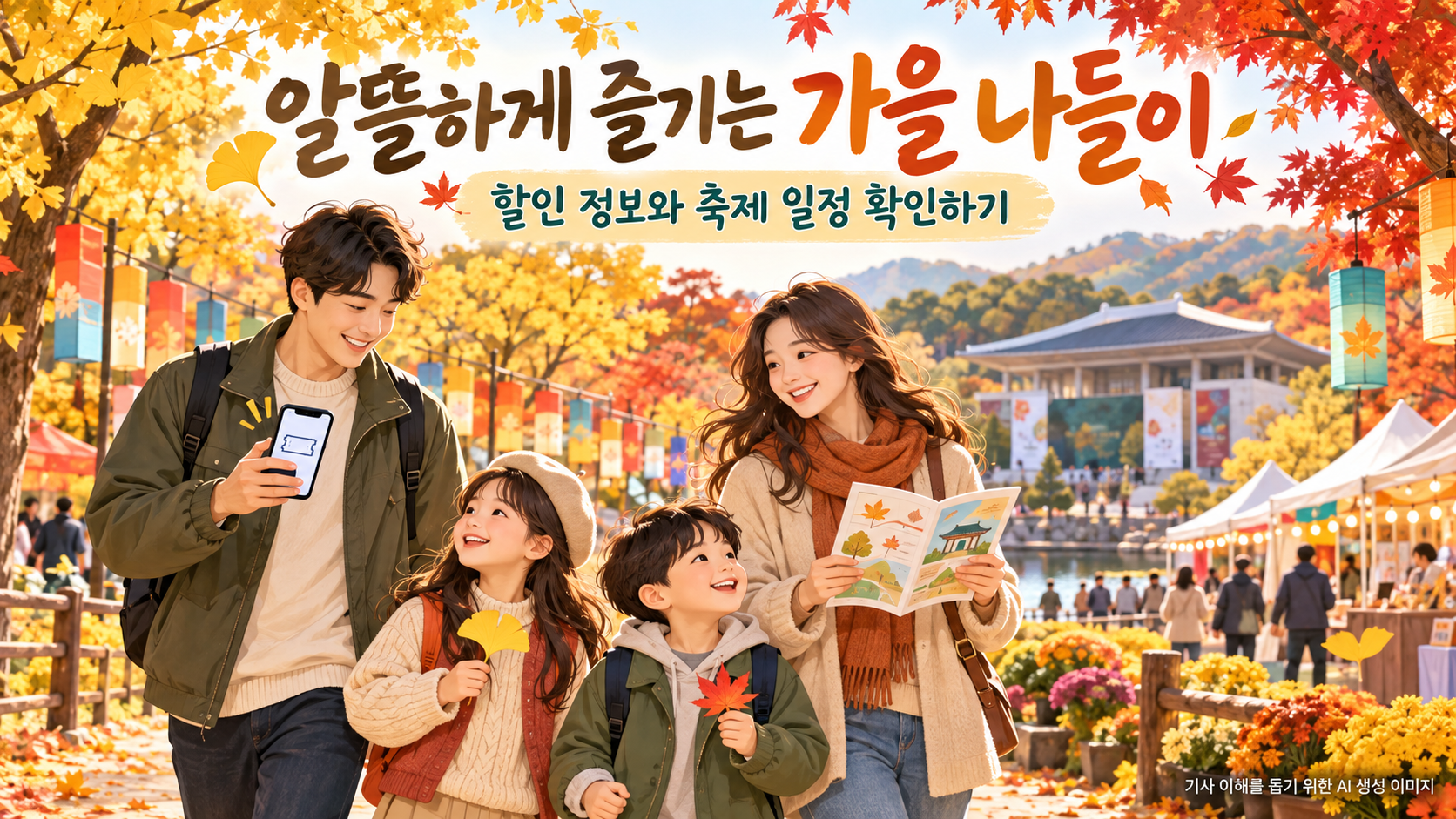 10월 가을 나들이, 할인부터 확인하세요…‘여행가는 달’